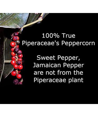Red Baron Organic Gourmet Peppercorn Blend - 100% Natural, Paleo, Keto, Vegan Friendly, Non-GMO, No Artificial Color - 10 oz Rainbow Blend with Black, Pink, and Red Peppercorns - Buy Online on SooperMarket.com