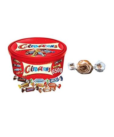 Chocolate Tub Gifts includes Nuade Toffee Gift (Celebrations Chocolate Tub)