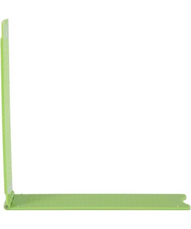 CAIONPLE 4 Lines 28 Cells Braille Slate - Plastic Braille Writing Kit in Green for Accessible Learning - Buy Online on SooperMarket.com