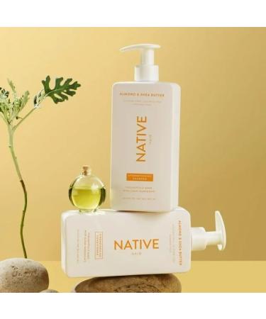 Buy Native Strengthening Shampoo - Almond & Shea Butter Sulfate & Paraben Free 16.5 oz | International Shipping Available - Buy Online on SooperMarket.com