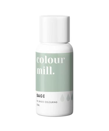 Colour Mill Oil Based Next Genertion Edible Food Paint Colouring for Buttercream Fondant Sugarpaste Icing and Chocolate - Sage 20ml