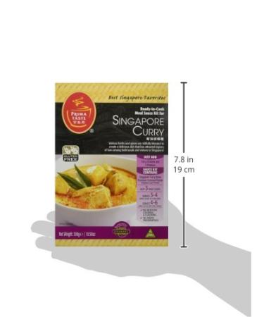 Prima Taste Singapore Curry Sauce Kit 11.30 oz - Pack of 4 | Authentic Singaporean Flavors - Buy Online on SooperMarket.com