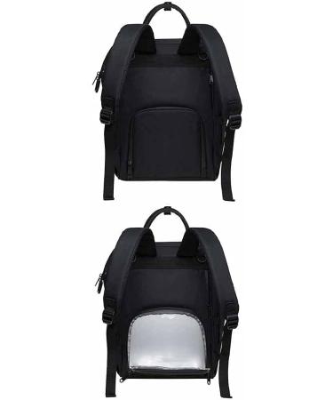 Caucko Baby Diaper Bag with Stroller Hook | Multifunctional Nylon Travel Backpack | Large Capacity | Black - Perfect for On-the-Go Parents - Buy Online on SooperMarket.com