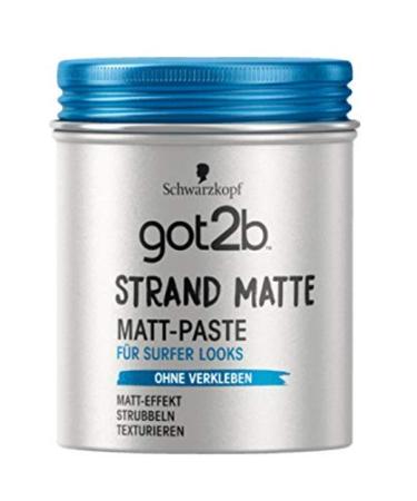 Schwarzkopf got2b Strand Matte Styling Paste 1 x 100 ml