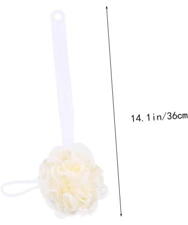 2pcs Healeved Back Scrubber Brushes with Handle - Soft Body Loofah for Shower Massage - Buy Online on SooperMarket.com