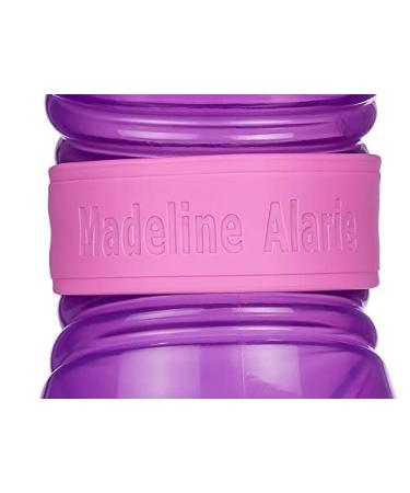 Custom Baby Bottle Labels for Daycare Pink Blue or Orange 4 Pack Sippy Cup Labels Personalized Bands - Buy Online on SooperMarket.com