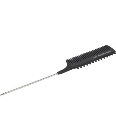 Parting Comb Durable Easy To Grip Lightweight Highlighting Clip Comb for Unisex (Black) - Buy Online on SooperMarket.com