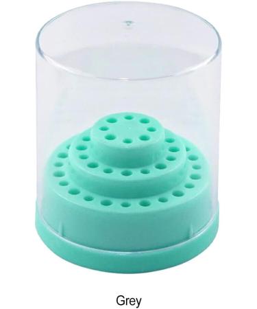 kawehiop Efficient And Neat 48 Holes Nail Drill Bits Holder For Easy Storage PP Nail Drill Grinding Bit Holder Box 48 Slots green - Buy Online on SooperMarket.com