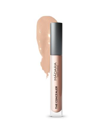 M dara Organic Skincare |Concealer for the perfect complexion 25 latte - 4 ml fresh finish hyaluronic acid natural concealer for dark circles and impurities vegan Cosmos certified naturally.25 latte 1 ml (1 Pack)