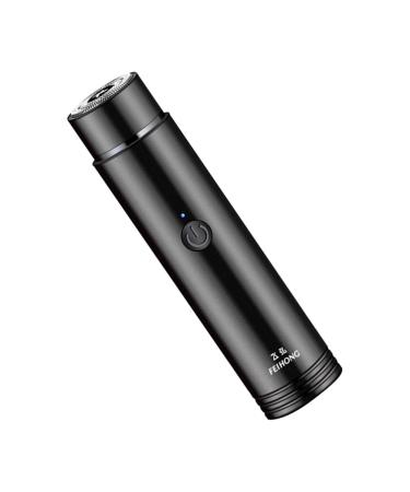 Beavorty 1pc Electric Shaver Practical Shaver Face Shavers Portable Mini Razor Maquina De Afeitar Para Hombre Mini Handheld Razors Mini Shaver Men Razor Abs Man Hair Remover Touch Black