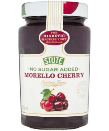 Diabetic Jam Bundle with Stute Diabetic Strawberry Jam 430g and Stute Diabetic Morello Cherry Jam 430g (2 Pack) - Buy Online on SooperMarket.com