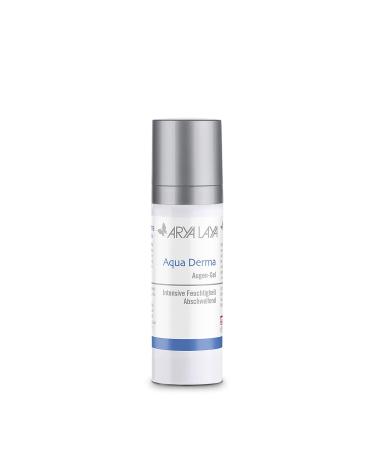 Arya Laya Aqua Derma Eye Gel 30 ml: eye care with hyaluron decongestant & moisture-giving against dark circles vegan aqua derma 30 ml (1 Pack)