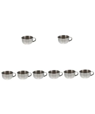 Magiclulu 8 STK Shaping soap peel soap bubbles bowl of shaving bowl for wet shave bar grinder cream shell shaving foam.