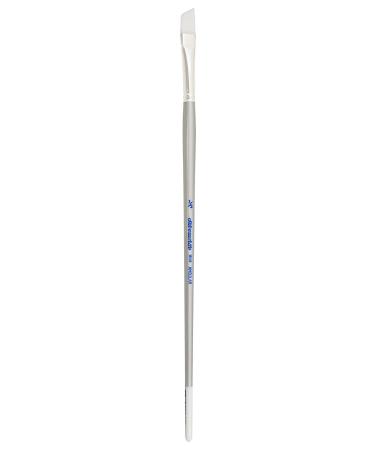 Silver Brush Limited 1506 Silverwhite Angular Brush, Watercolor, Acrylics, Gouache, or Oil Brush, Size 1/2 Inch, Long Handle Angular - Long Handle Size - 1/2