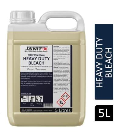 Janit-X Heavy Duty Bleach 5 Litre (1 without pump) 1 5.00 l (Pack of 1) - Buy Online on SooperMarket.com
