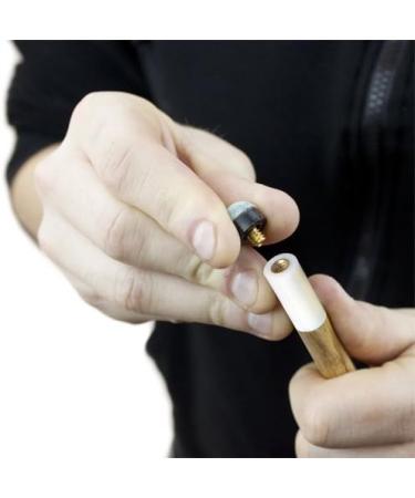 Felson Billiard Supplies 10 Brass Screw-On Pool Cue Tips - Standard 12mm Size - Soft Tips for Use with Screw-in Ferrules - Buy Online on SooperMarket.com