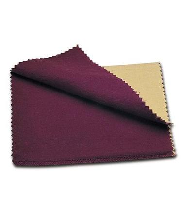 Silver Polishing Rouge Cloth - 100% Treated Reusable Cotton Cleaning Cloth For Gold Jewelries Platinum and Silverware - Restore Shines & Remove Tarnish for Jewelry | 10 x 12 Inches - 1 Pack