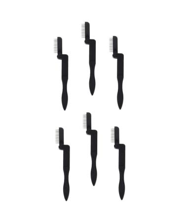 NOLITOY 6 Pcs Eyelash Comb Eyebrow Brush Eyelash Brush Curlers Eyelash Brush Comb Nail Sample Display Mini Makeup Tool Multifunctional Beauty Brush Mascara Brush Steel Comb Plastic Slim