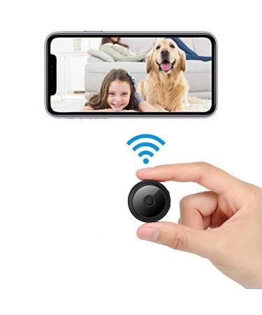 X W EI UNION Mini Spy Camera Hidden Camera Video Recording with Auido, Night Vision Motion Detection, 1080P Home Security Camera Nanny Cam Pet Camera Baby Camera