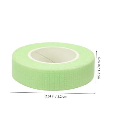 FOMIYES 25 Rolls Makeup Artist Must Haves Lash Tape Green Tape Pro Tape Lash Supplies for Lash Techs Makeup Tape Eyelash Fabric Tape Body Wash Wipes Breathable Non-woven Fabric - Buy Online on SooperMarket.com