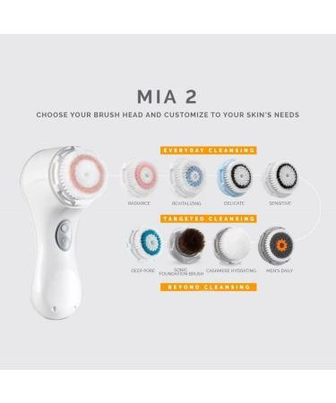 Buy Clarisonic Mia 2 Sonic Facial Cleansing Brush - 2 Speeds Pink | International Shipping Available - Buy Online on SooperMarket.com