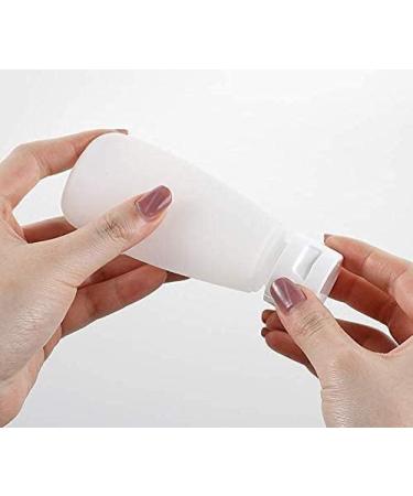6Pcs 150ml/5oz Clear Plastic Empty Refillable Cosmetic Soft Tubes Squeeze Travel Bottle with Flip Cap Makeup Sample Container Dispenser for Facial Cleanser Shampoo Body Hand Lotion Shower Gel - Buy Online on SooperMarket.com