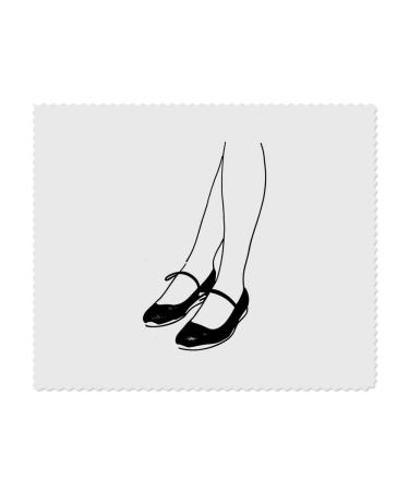 2 x "Ballet Shoes" Microfiber Cleaning Cloths (LC00025140)