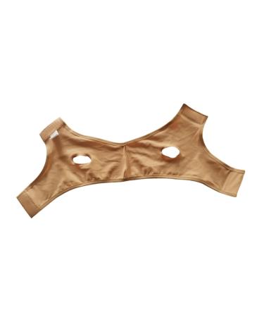 Healeved 1pc Thin V Line Bandage V Shaped Lifting Belt Strap V Thin Bandage -lifting Bandage Facial Slimming Bandage Thin Masseter Chin Bandage 30X10X1.5CM As Shown