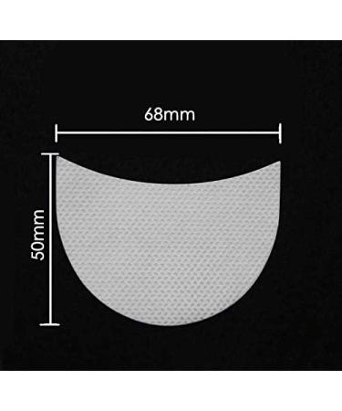 100PCS Eyeshadow Pads Stencils Eyeshadow Eye Eyeshadow Gel Pad Patches For False Eyelash Extensions Sticker Lip Makeup(White 1.97inchx2.68inch) - Buy Online on SooperMarket.com