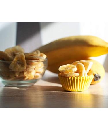 Organic Banana Chips 5 Pounds - Sweetened, Unsulfured, Non-GMO, Kosher, Vegan - Bulk 1 Pack - Buy Online on SooperMarket.com