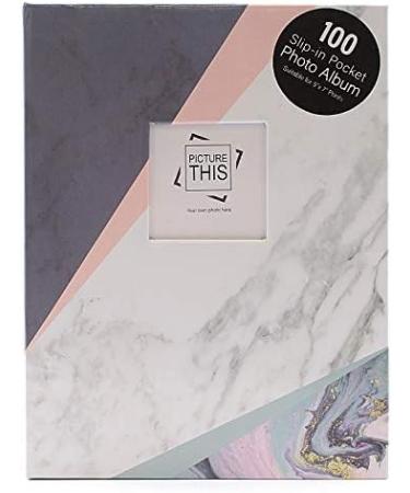 100 Pocket 5x7 Photo Album with Designer Cover - Holds 100 5x7 Photos - Buy Online on SooperMarket.com