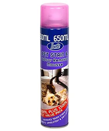 Insette Pet Stain & Odour Removal Mousse - 650ml