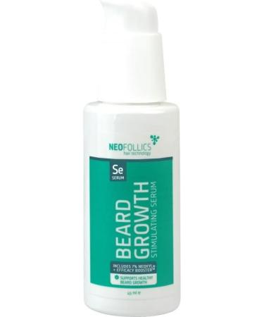 Neofollics Beard Growth Stimulant Serum - Scientifically Proven Natural Ingredients - 45ml - 1-2 Months Supply - Buy Online on SooperMarket.com