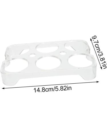 OSALADI Egg Holder Storage 3pcs egg storage racks egg holder refrigerator refrigerator egg storage drawer egg rack - Buy Online on SooperMarket.com