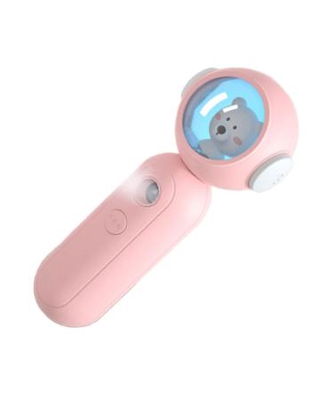 Baluue 1pc Mist Sprayer Nano Mister for Face Portable Facial Mister Face Water Sprayer Nano Mist Spray 13.6x5.5cm Pink