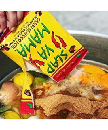 Slap Ya Mama Cajun Seasoning Seafood Boil 1lb - Authentic Louisiana Flavor - Buy Online on SooperMarket.com
