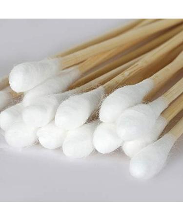 Kingzhuo Cotton Swabs - 10.2 cm Wooden Sticks for Medical Wound Care & Skin Cleaning | 1000 Pieces | Ideal for Home Office & School - Buy Online on SooperMarket.com