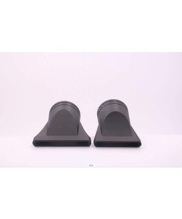 2Pcs Professional Plastic Hair Dryer Diffuser Drying Covers - Narrow Concentrator Replacement for Outer Diameter 4.5cm - Black - Buy Online on SooperMarket.com