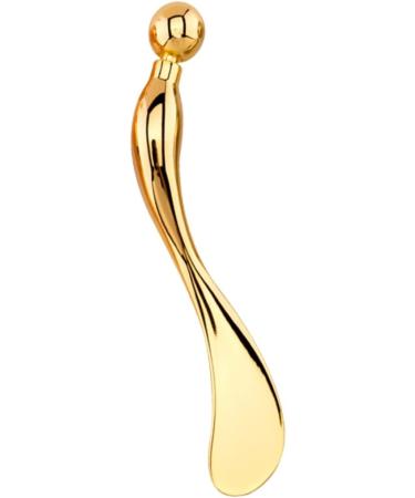 Healeved Makeup Spoon Zinc Cream Spoon Make up Kit Unicorn Horn Clip on Eye Spoon Creami Buttercream Spiral Tool 9.50X1.50X0.50CM Golden - Buy Online on SooperMarket.com
