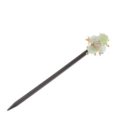 OSALADI Hairpin Hairpin Decorative Hair Forks Retro Hairpins Hair Sticks Ladies Hair Bun Forks Womens Hair Clips Vintage Metal Hairpin Retro Hair Fork Classical Miss Wooden Hanfu