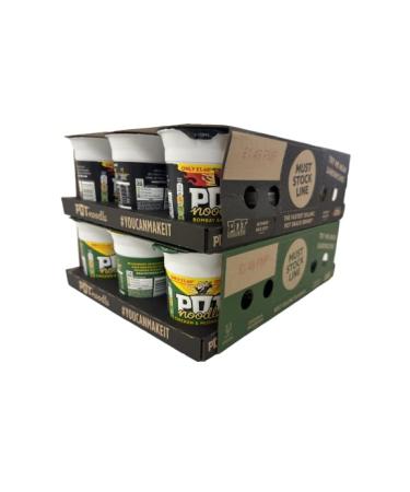 Pot Noodles Selection Pack 12 x 90g (Chicken & Mushroom and Bombay Bad Boy)