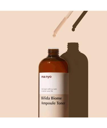 Manyo Factory Bifida Biome Ampoule Toner 400ml - Hyaluronic Acid Serum for Daily Firmness - Korean Skincare for Women and Men - Buy Online on SooperMarket.com