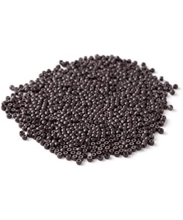 Vlasy Silicone Lined Nano Rings Beads for Hair Extensions - Brown (600pcs) - Buy Online on SooperMarket.com