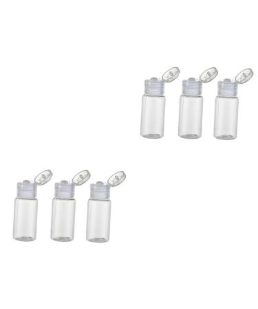 FRCOLOR 16 Pcs Sub Bottle for Makeup Gel Bottle Makeup Bottle Silicone Cosmetic Toner Travel 7X3cmx2pcs Transparent Colorx2pcs