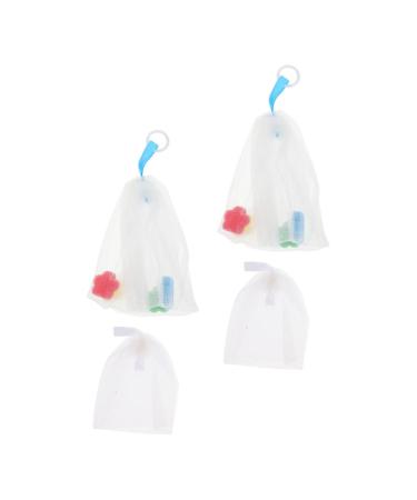 PLAFOPE 4pcs Foaming Net Purpose Soap Car Foaming Bags Cleansing Foaming Cup or