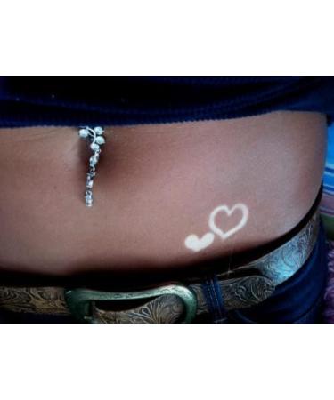 3-Way Heart Tanning Stickers - Pack of 50 - Buy Online on SooperMarket.com