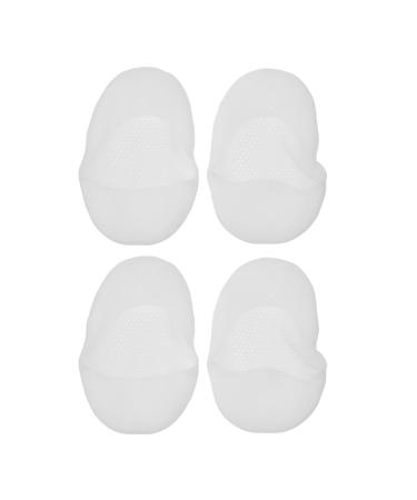 Beaupretty 2 pairs of foot socks Moisturizing heel-gel socks overnight Moisturizing socks Moisturizing socks overnight white Six feet men and women Still socks 19x8.7 cm.
