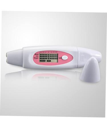 FOMIYES 3 1 Facial Moisture Meter Digital Moisture Meter Skin Moisture Tester Facial Moisture Oil Meter 3 in 1 Sensor Oil Sensor Analyzer Facial Moisture Oil Tester Number Test Pen White - Buy Online on SooperMarket.com