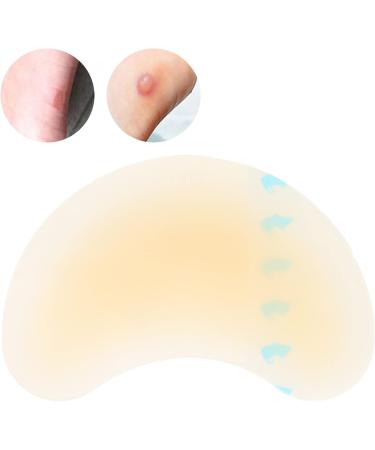 Hydrocolloid Gel Blister Bandages - Corn Stickers for Foot Care | Blister Prevention Pads - 42x62mm Half Moon Shape - Buy Online on SooperMarket.com