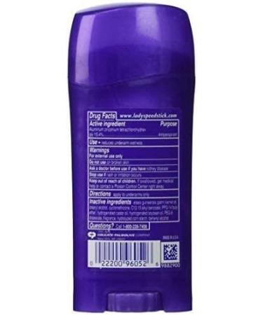 Buy Lady Speed Stick Antiperspirant Deodorant Invisible Dry Wild Freesia 2.30 oz - Best International Shipping - Buy Online on SooperMarket.com